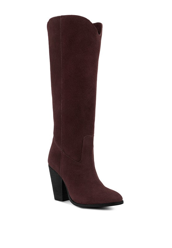 Storm Suede Leather Calf Boots