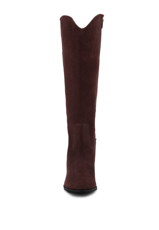 Storm Suede Leather Calf Boots