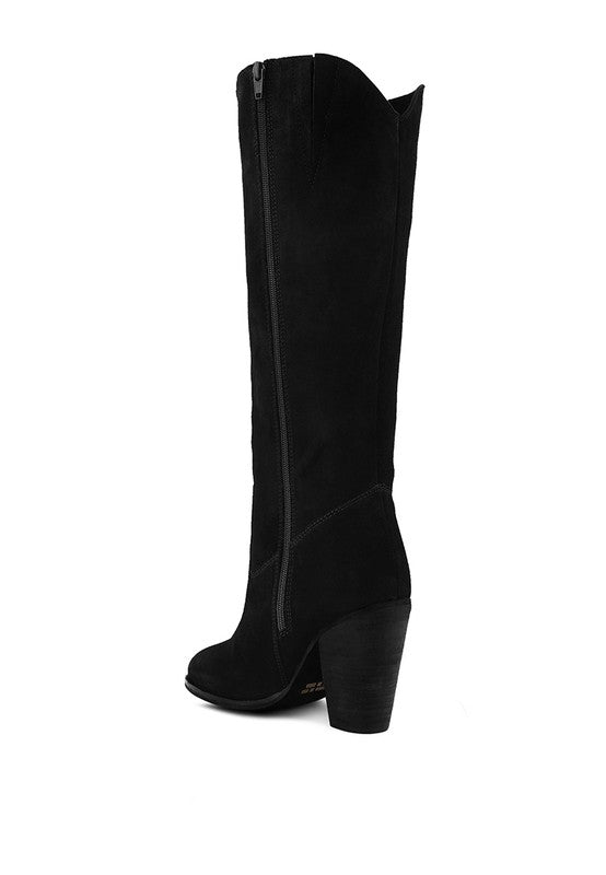 Storm Suede Leather Calf Boots