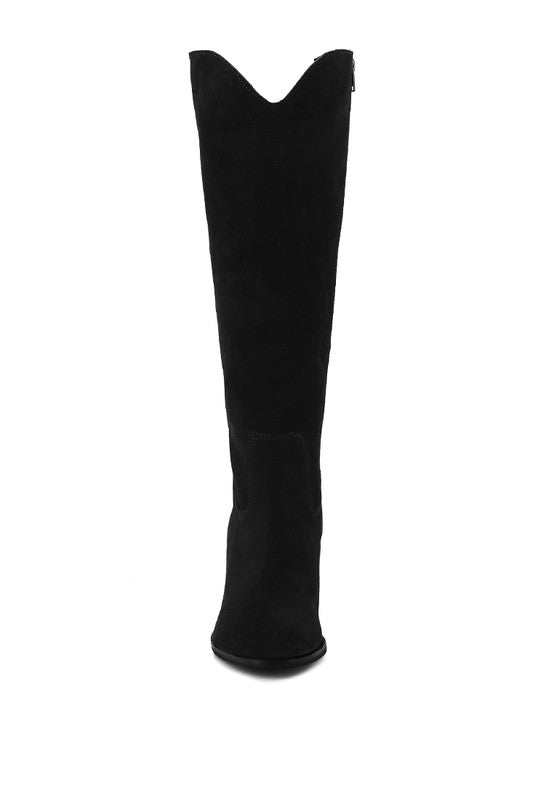 Storm Suede Leather Calf Boots