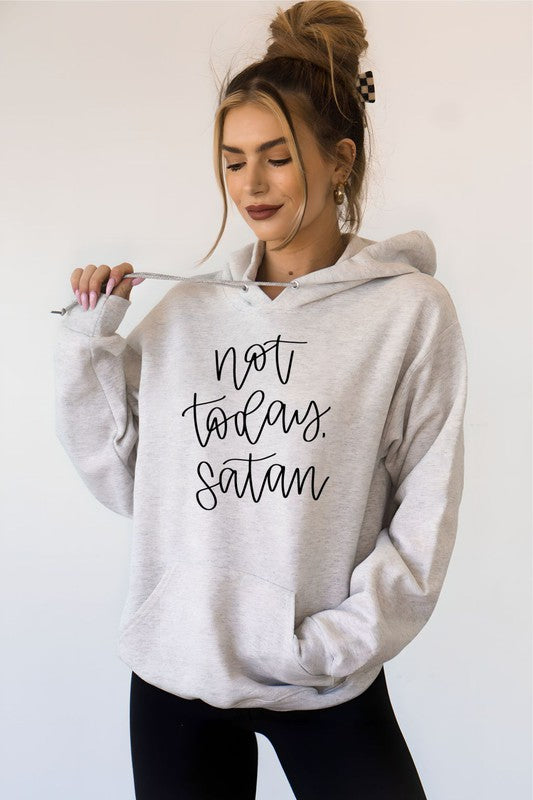 Not Today, Satan Soft Hoodie