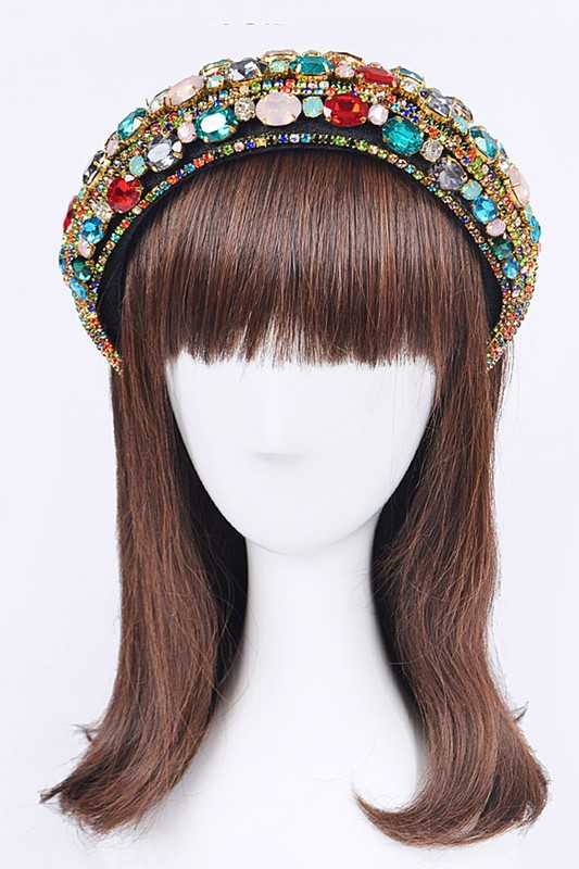 Iconic Mixed Crystal Headband