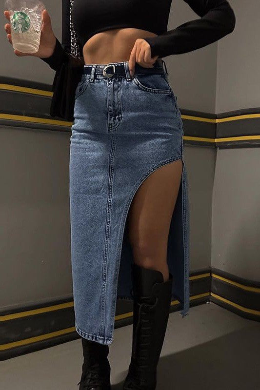 Reiza Denim Skirt