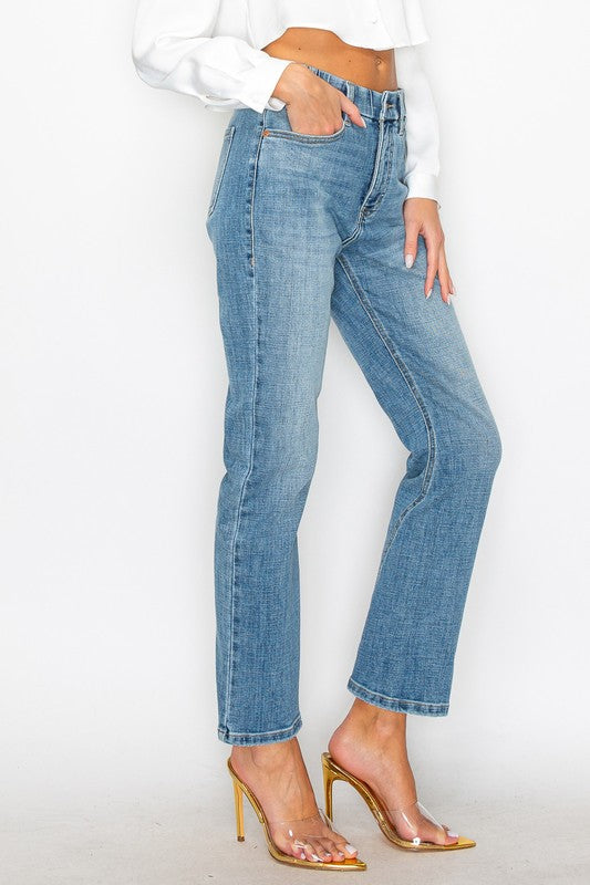 Roz Fit Tummy Control High Rise Denim