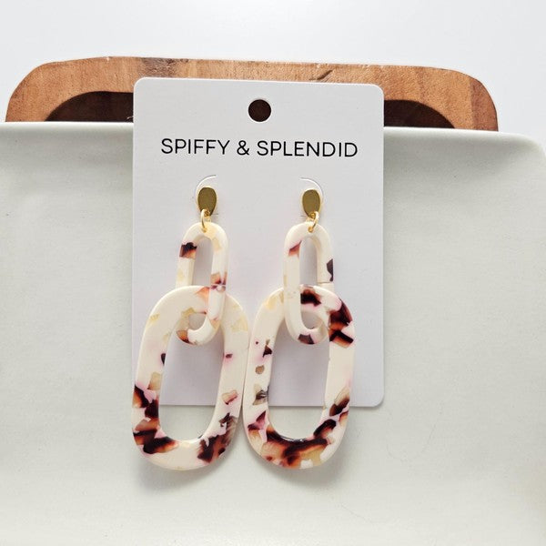 Chrissy Terrazzo Earrings