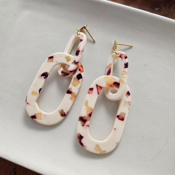 Chrissy Terrazzo Earrings