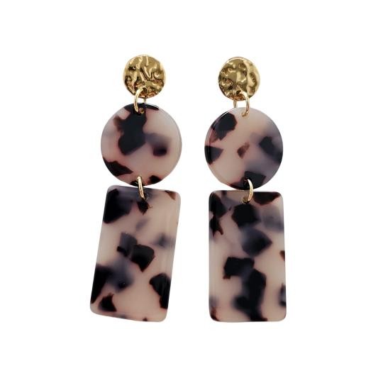 Nora Blonde Tortoise Earrings