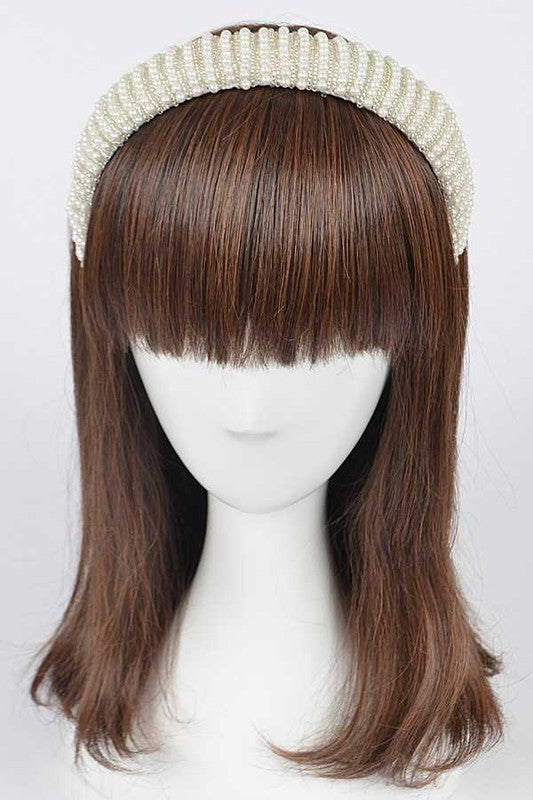 Mishka Pearl Embellished Headband