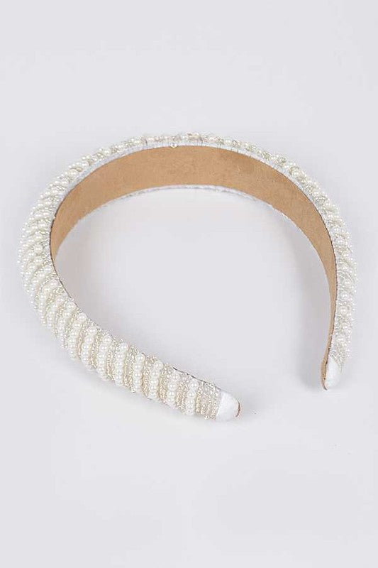 Mishka Pearl Embellished Headband