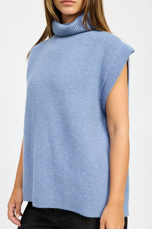 Reese Turtleneck Sweater Top