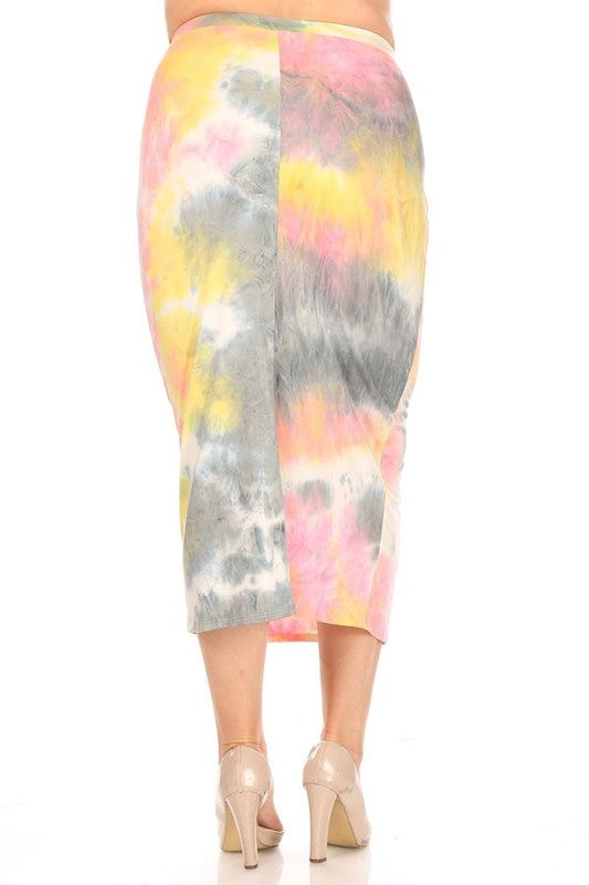 Simply Chic Midi Pencil Skirt Plus