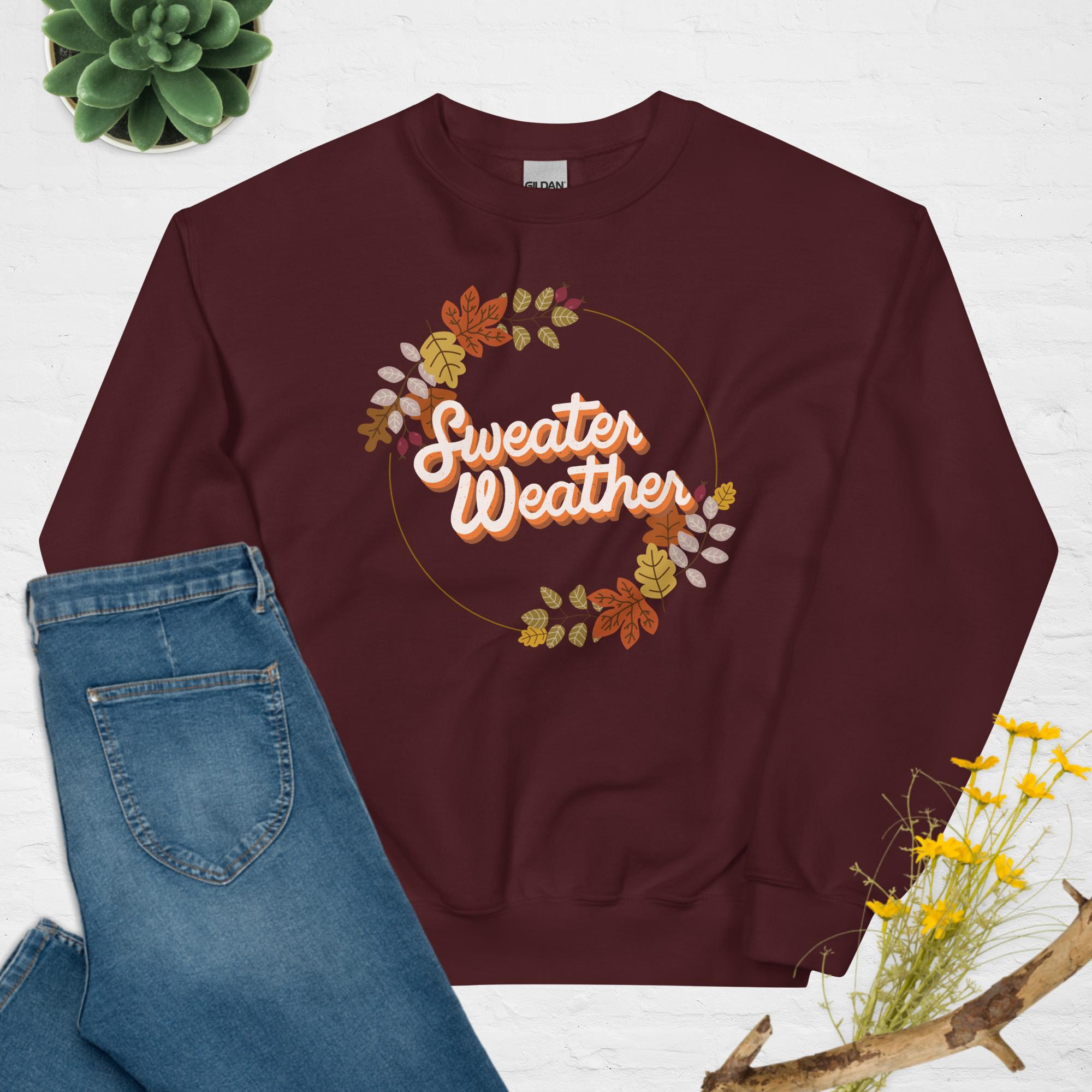 Sweater Weather Unisex Graphic Sweatshirt